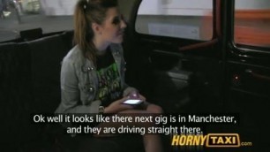 HornyTaxi Heavy metal groupie likes it hard and rough