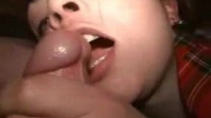 girl sucking dicks and swallow bukkake