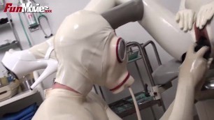 FUN MOVIES German Amateur Latex fetish hospital lesbians