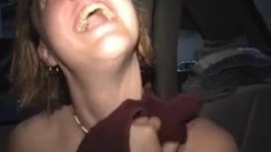 Pale Redhead Nerd Picked Up And Fucked In Car