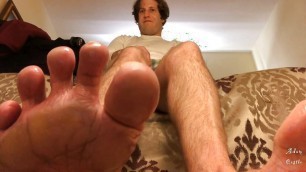 Man Smothers Sissy With Sweaty Feet POV PREVIEW