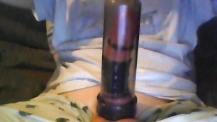 Cock In Pump With Sleeve And Cockring