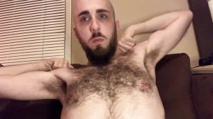 A candid tour of my very hairy chest and armpits